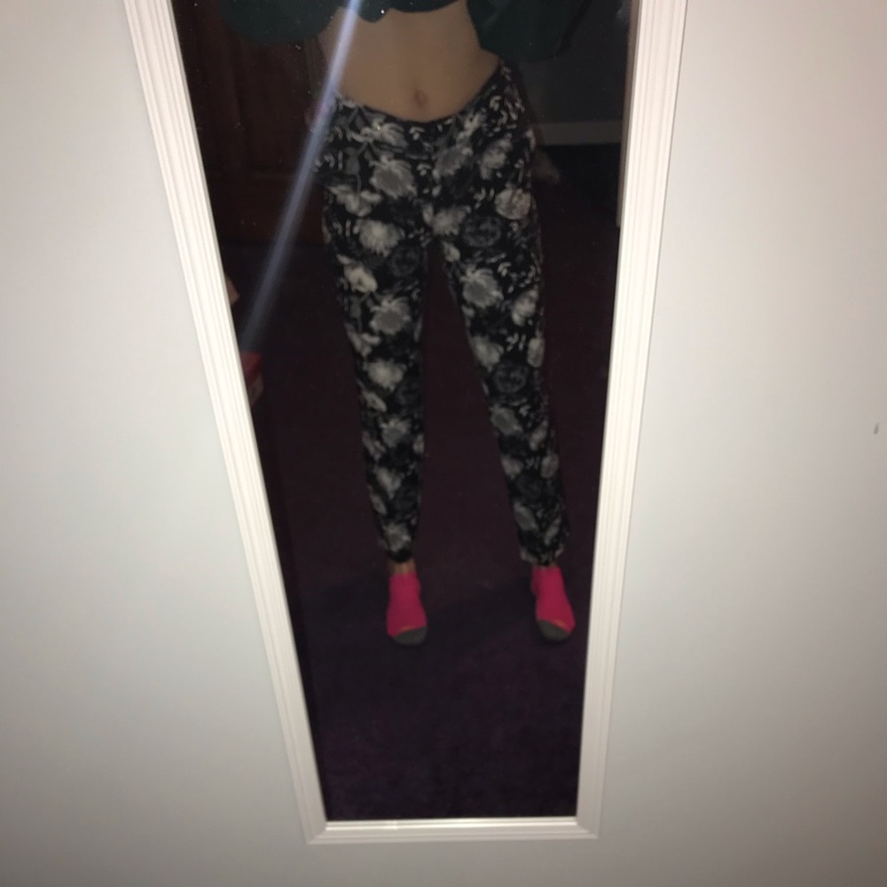 Floral dress pants